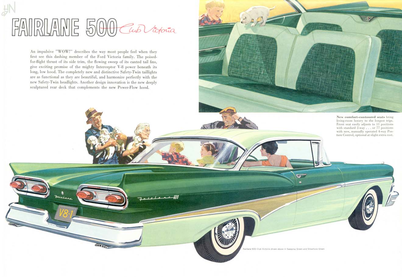 1958 Ford Fairlane Brochure Page 14